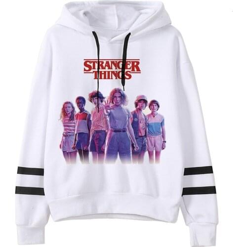 Stranger Things Season 3 Hoodie men/women Harajuku eleven Sweatshirts funny Kawaii Korean Oversized Hooded male hoodies Hip Hop