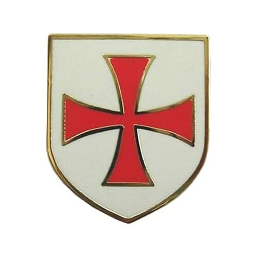 Knights Templar Enamel Pin Badge