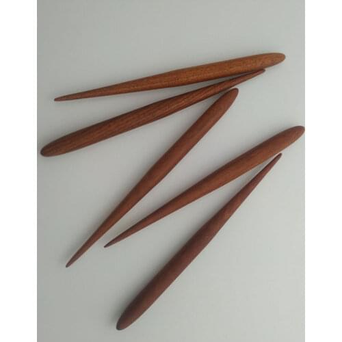 1 Pcs Mahogany Clay Polymer Modeling DIY Accessories Sculpting Smoothing Carving Soft Pottery Ceramic Tools