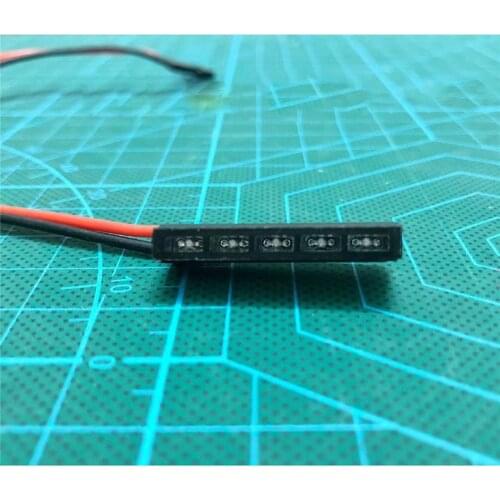 32mm /62mm LED Taillight Brake Light Lamp for 1/10 Axial SCX10 II Wraith RR10 TRX4 D90 Tamiya RC Car Parts