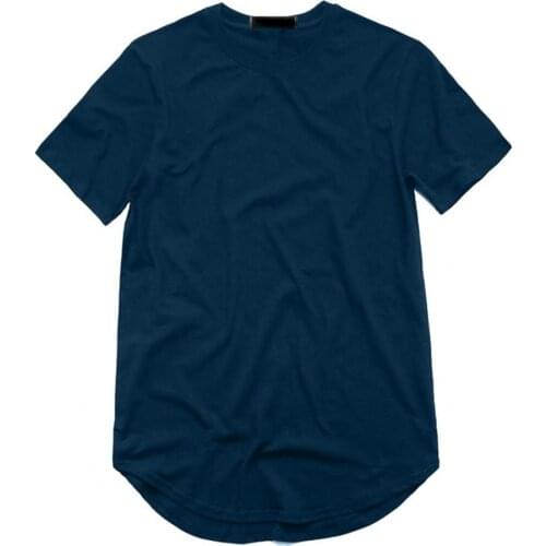 Men T-shirt Solid Color Men T-shirt Breathable Polyester Short Sleeve Blouse Pullover t shirt Casual Mens Streetwear Top