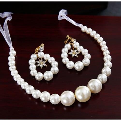 Bride Headdress New Handmade Pearl Sweet and Exquisite Hairband Simple Headband Wedding Dress Hair Accessories