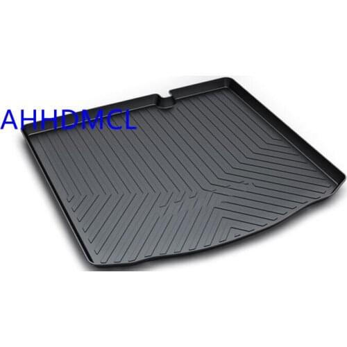 Car Trunk Mat 3D TPO Trunk Pad Tail Box Cushion Rug Cargo Liner Carpet For Peugeot 301 2011 2012 2013 2014 2015 2016 2017 2018