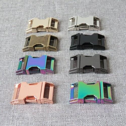 20Pcs 20mm Metal Breakaway Buckle Hardware Straps Belt Clasp Clip For Pet Dog Collar Necklace Bracelet Garment Sewing Accessory