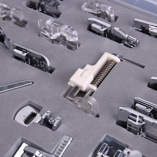 Professional Sewing Machine Foot Tool Kit Presser Set for Babylock, Janome, Elna Ferramentas Lokma Anahtar Takimi Simple