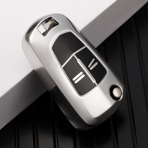 Flip Remote Folding TPU Car Key Cover Fob Case Shield For Opel Astra H Corsa D Vectra C Zafira Astra Vectra Signum Accessories