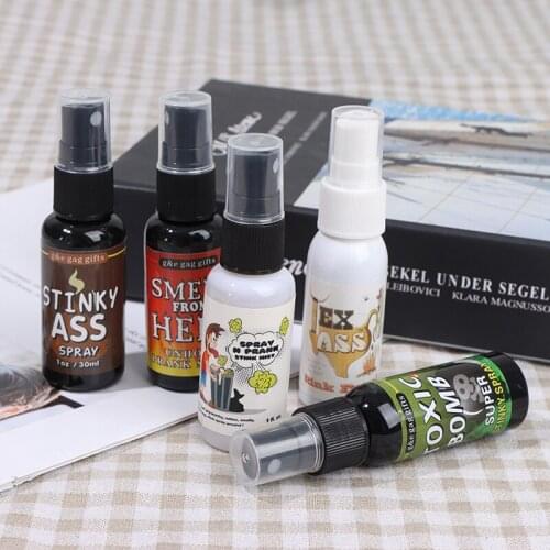 30ml Super Stinky Liquid Fart Terrible Smell Spray Long Lasting Smell Halloween Prank Toy Adults Children Spoof Odor Spray