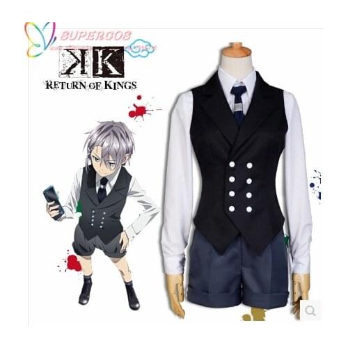 High Quality K Second Season K: Return Of Kings Gojou Sakuna Uniform Cosplay Costume ,Perfect Customized For You