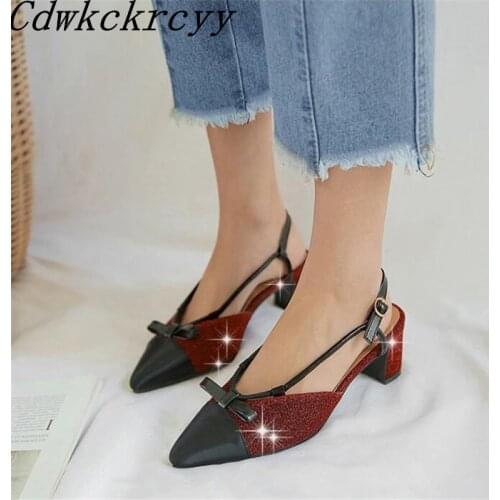 Summer New pattern Europe America fashion Cusp Blue Patchwork High-heeled Women sandals silvery gules blue banquet Women sandals