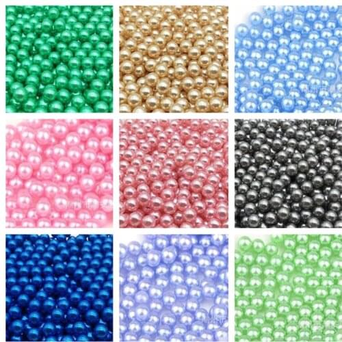 Zsbszc 3mm-16mm White Pearl Beads Pearl Setting Machine Hand Press Bead Tool Rhinestone Fix Machine DIY Clothes Decoration JQ01