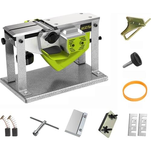 1000W Portable Desktop Carpentry Planer Planing Machine 220V Electric Wood Planer Multi-functional Woodworking Planer