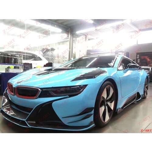 2014-2019 Z-ART for I8 carbon fiber aerodynamic kit carbon fiber body kit for I8 real carbon fiber tuning kit
