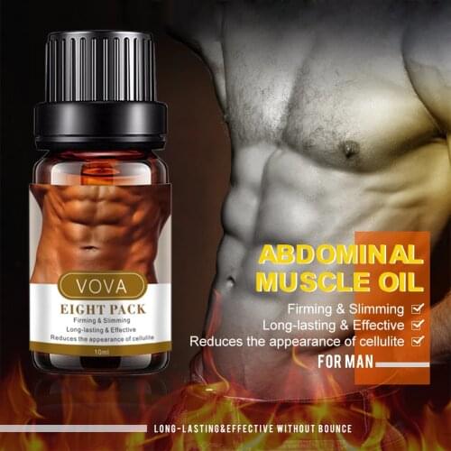 Abdominal Essential Oil Fat Burning Callulite Reducer Weight Loss Massage Oil for Strong Waist for Men