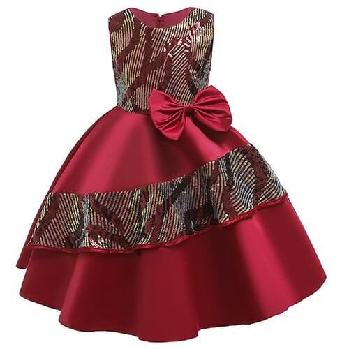 3-10 Yrs Halloween Childrens Princess Dress Christmas Performance Cosplay Girl Dress Birthday Evening Party Western Style Dress