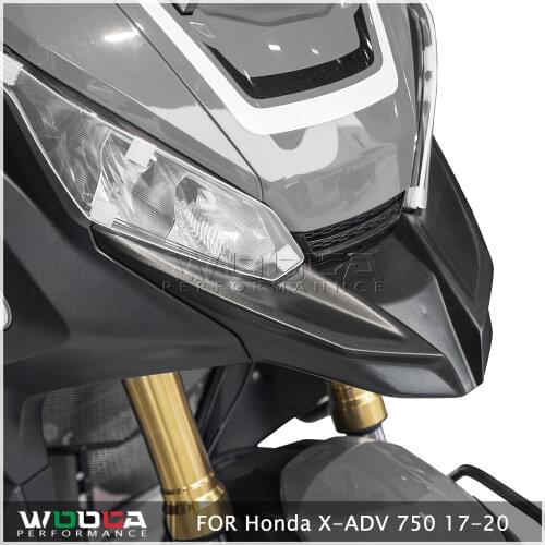 FOR HONDA XADV 750 2017-2020 Motorcycle Mudguards Front Fender Cover Beak Nose Fairing Cone Extension Cowl X-ADV 750 Accessories