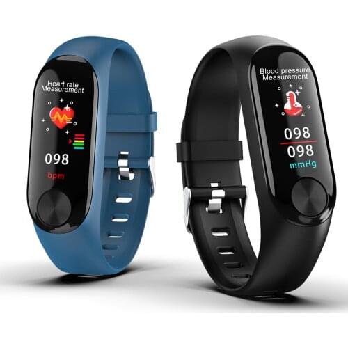 Fitness Activity Tracker Waterproof Watch with Temperature Heart Rate Blood Pressure Smart Bracelet Wristband for Women Men