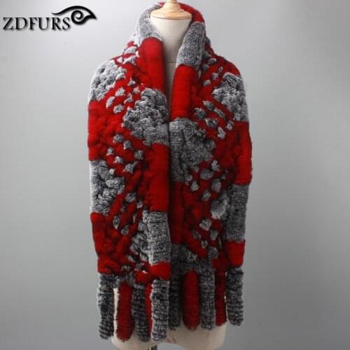Женские шерстяные шарфы Fxfurs China At AliExpress