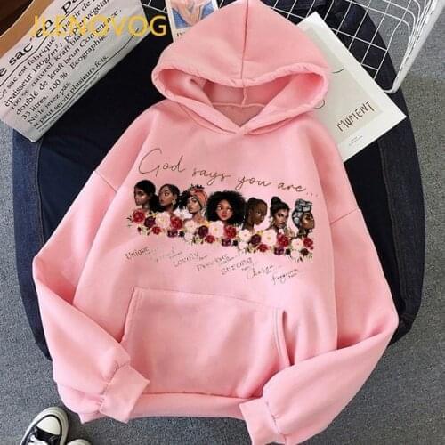God says you are beautiful melanin magic hoodies women black lives matter juneteenth black cap sweatshirt dope hoody