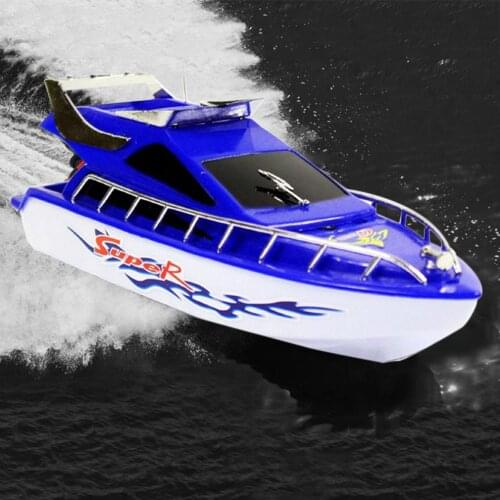 Racing Boat Radio Remote Control Electric Twin Motor High-Speed Racing Boat Model Toy Ship Kids Gift