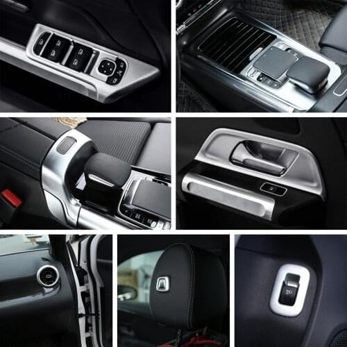 Yimaautotrims Window Lift Button / Side Air AC Outlet Vent Fit For Benz B Class W247 2019 2020 2021 / GLB 180 200 X247 2020 2021