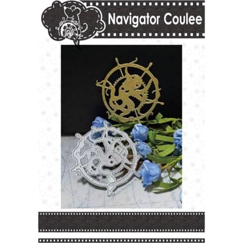 Steampunk metal cutting mold octopus died in scrapbook photo album frame layered drawing DIY crafts decorative stamp 2021