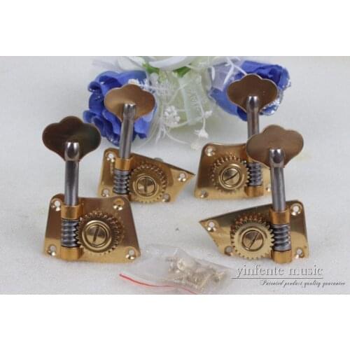 One set 4/4 Cello Peg String Winder Conjoined Brass machine Head cello Pegs parts & Accessories