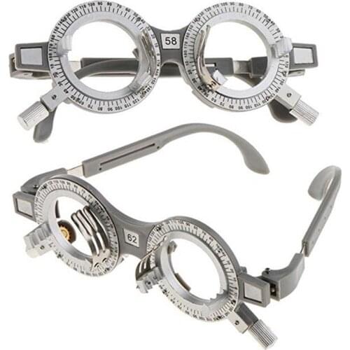52-70mm PD Scale Optical Optometry Trial Frame Trial Lens Frame Eyeglasses Leg Length Adjust