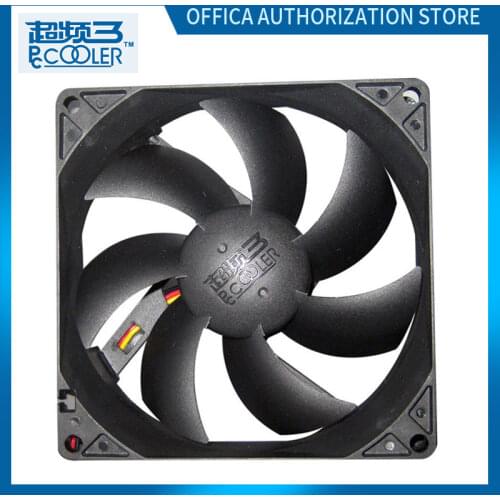 Pccooler Whirlwind F92 90mm Case Fan Turbofan Mute CPU Fan Portable Disassembly F92 90mm F82 80mm F62 60mm