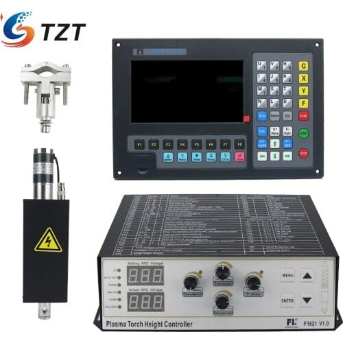 TZT Plasma Controller+THC+lifter Kit F2100B+F1621+JYKB-100 For Plasma Cutting Machine Cutter NEWCARVE