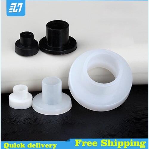 Nylon Transistor Gasket The step T-Type Plastic Washer Insulation Spacer For Screw Thread Protector Black White