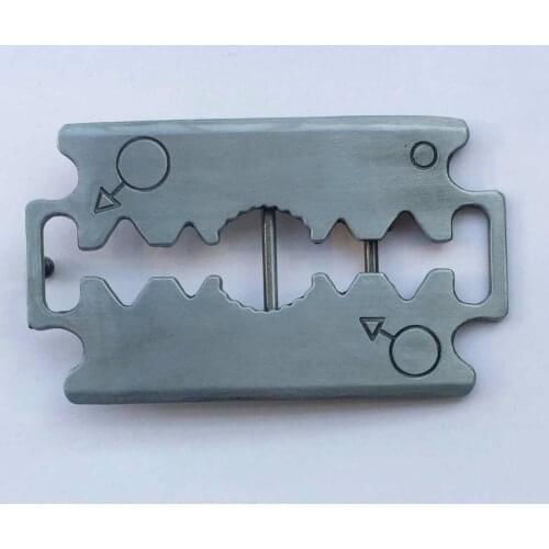 Blade Belt Buckle suitable for 4cm wideth belt with continous stock