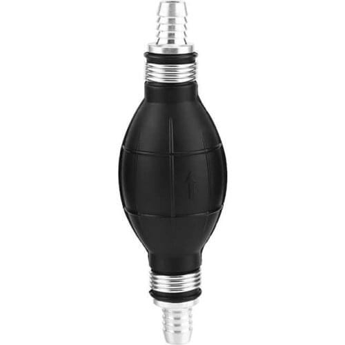 Rubber & Aluminum Fuel Pump Line Hand Primer Bulb Gas Petrol For Car Boat Marine Outboard