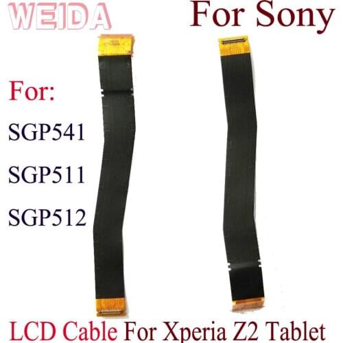 WEIDA Flex Cable Connectors Replacement For Sony Xperia Tablet Z2 SGP541 SGP511 SGP512 LCD Cable Flex Cable Conntectors