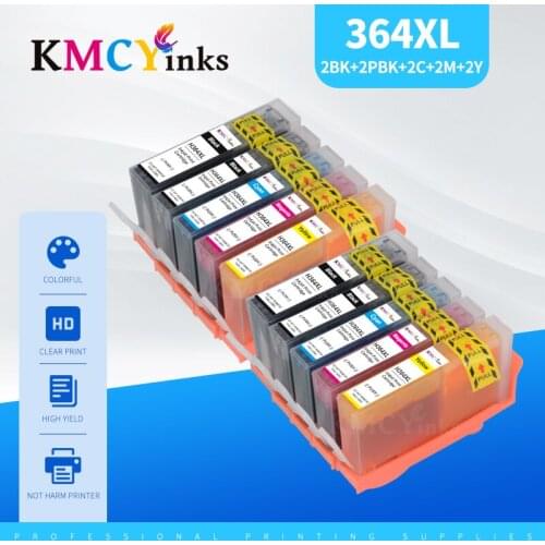 KMCYinks Compatible Ink Cartridge for HP364 364 XL for hp 3070A 3520 3522 4620 4622 5511 5512 5514 5515 5520 5522 5524 6515