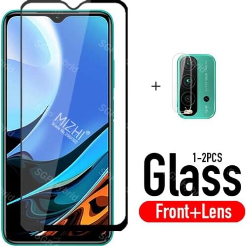 On redmi9t glass camera lens protective cover for xiaomi redmi 9t 9 t xiomi redme redmy 9t tempered glass screen protectors film