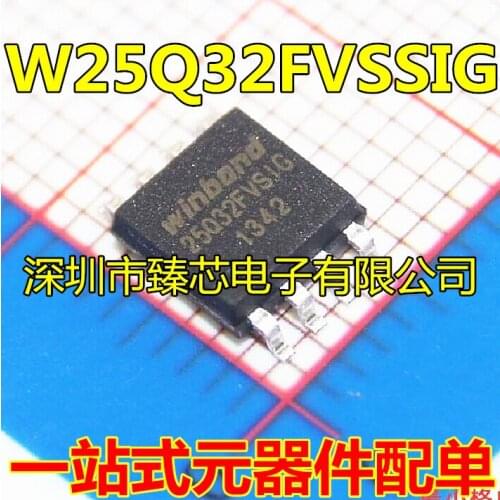 100% New&original In Stock 25Q32FVSIG W25Q32FVSSIG SOP-8 4M IC