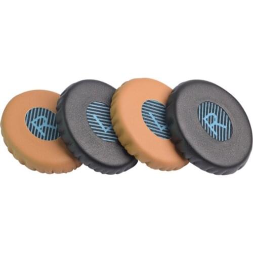 2Pcs Headphone Faux Leather Replacement Earpads Cushions for SoundLink On-ear Headphone headset earphone Accessories