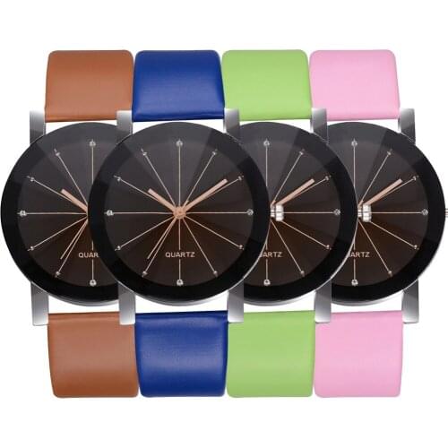 2020 New Men polshorloge Quartz Dial Clock Leather Wrist Watch Round Case luxury brand Convex large belt watch maschi Clocks B40