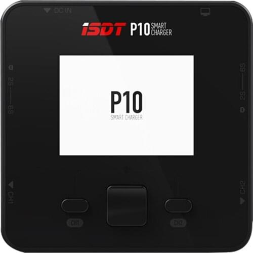 ISDT P10 250WX2 Dual Channel Battery Balance Charger For 1-6S Lipo Battery RC Models FPV Racing Drone