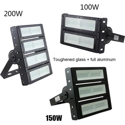 Multi Angle Flexible Adjustment Module Toughened Glass SMD3030 LED Light Fixture Outdoor Super Bright Industrial Lamp