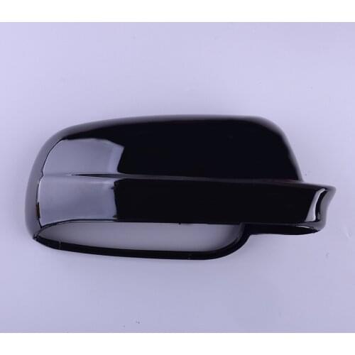 Gloss Black Right Wing Rearview Mirror Cover Cap Trim Casing Car Fit For VW Golf R32 GTI Rabbit Jetta MK4 3B1857538B 3B0857538B
