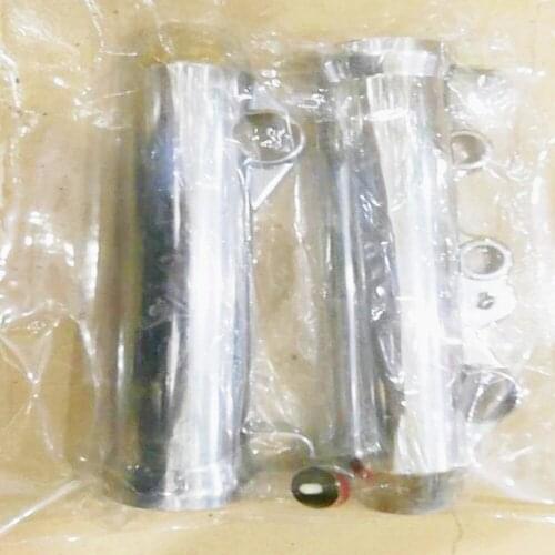 Chromed Motorcycle Left Right Front Fork Dust Cover Case Protector For BWS 125 BWS125