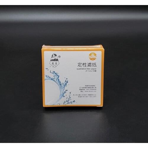 JIAOJIE 100 sheets Qualitative filter paper,Diameter 7cm,Speed Fast/Medium/Slow,Round filter paper