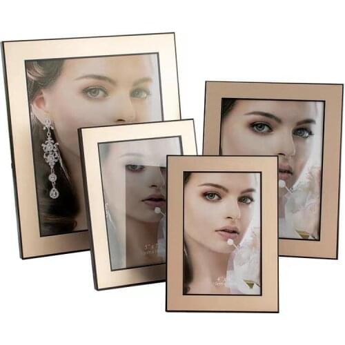 6/7/8/10 Inch Creative Metal Photo Frame Living Room Ornaments