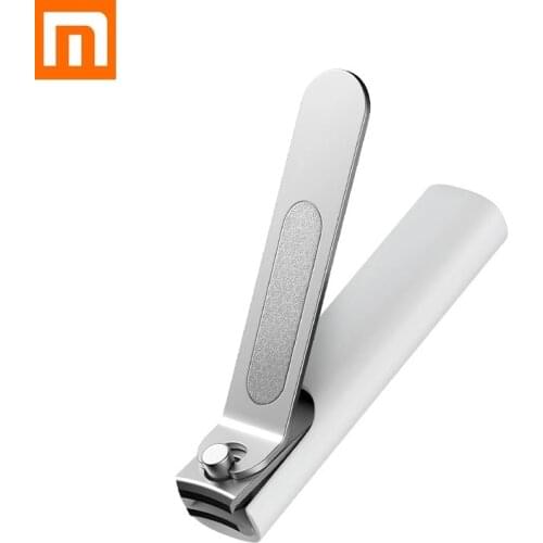 Xiaomi Mijia Stainless Steel Nail Clippers With Anti-splash cover Trimmer Pedicure Care Nail Clippers Professional File
