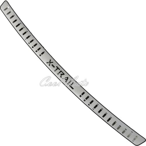For Nissan X-Trail XTrail T32 Accessory 2021 2020 2019-2014 Ultrathin Stainless Rear Bumper Protectors Sill Exterior Guard Pedal