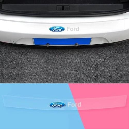 Car Trunk Transparent Anti Scratch Strip For Ford F150 F250 Mondeo Focus MK3 Mk4 Mk5 C-MAX Fiesta Ranger Galaxy Fusion Kuga