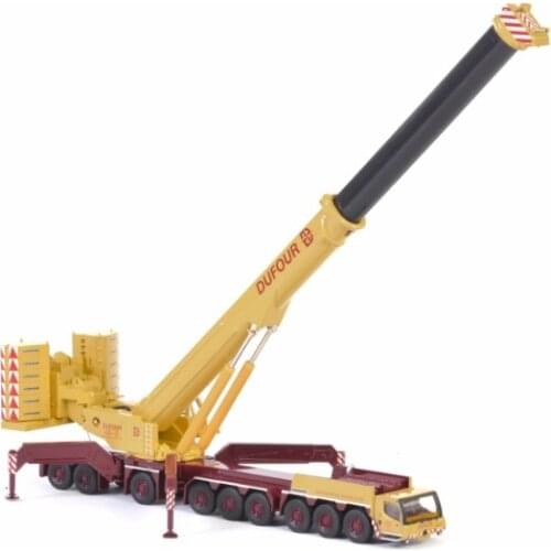 Rare Diecast Toy Model WSI 1:87 Liebherr LTM1750 Off-Road Crane Dufour Group Engineering Machinery 71-2025 For Gift,Collection