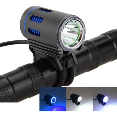 WasaFire 3000lm Bicycle Headlight XM-L2 LED Bike Front Light 4 modes Riding Cycling Flash Lamps + 6400mAh Battery Pack + Charger