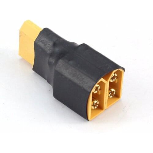 XT60 Series Connection Adapter XT60 Parallel Adapter+Converter Connector Cable Lipo Battery Harness Plug Wiring or RC Airplane